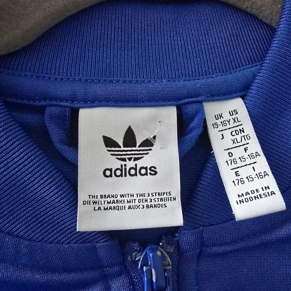 Adidas Royal Blue Track Jacket NEW W/O Tags